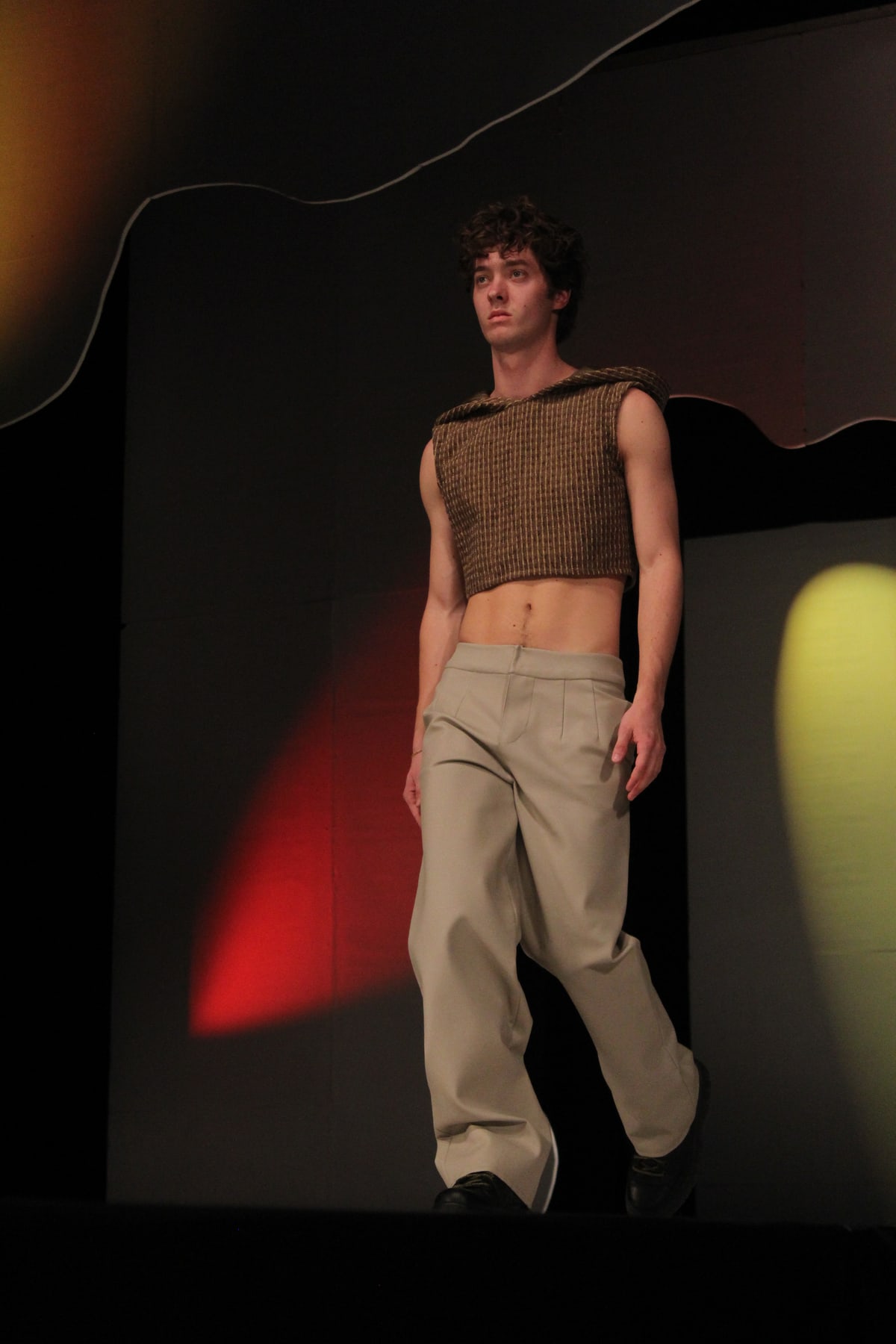 Runway walk — low angle, crop II